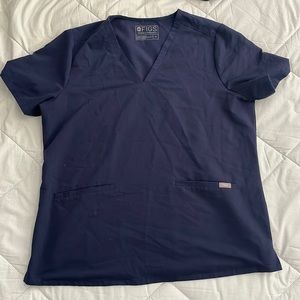 FIGS CASMA 3 POCKET SCRUB TOP XL RARELY WORN